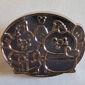 DISNEY Pin Trading ~ Best Friends ~ Jaq & Gus Gus ~ Hidden Mickey ~ 2019 ~ P02